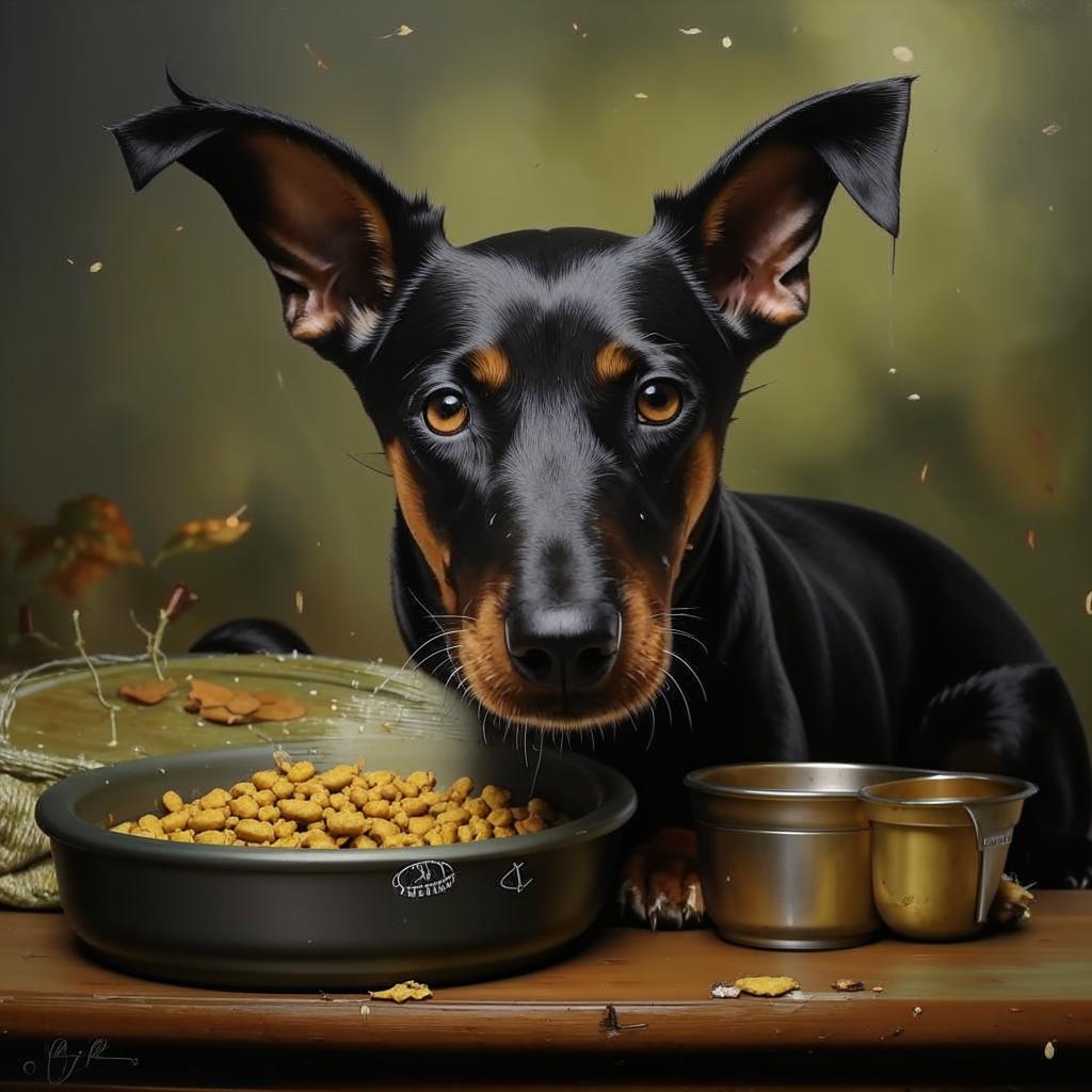 Немецкий ягдтерьер Чем кормить