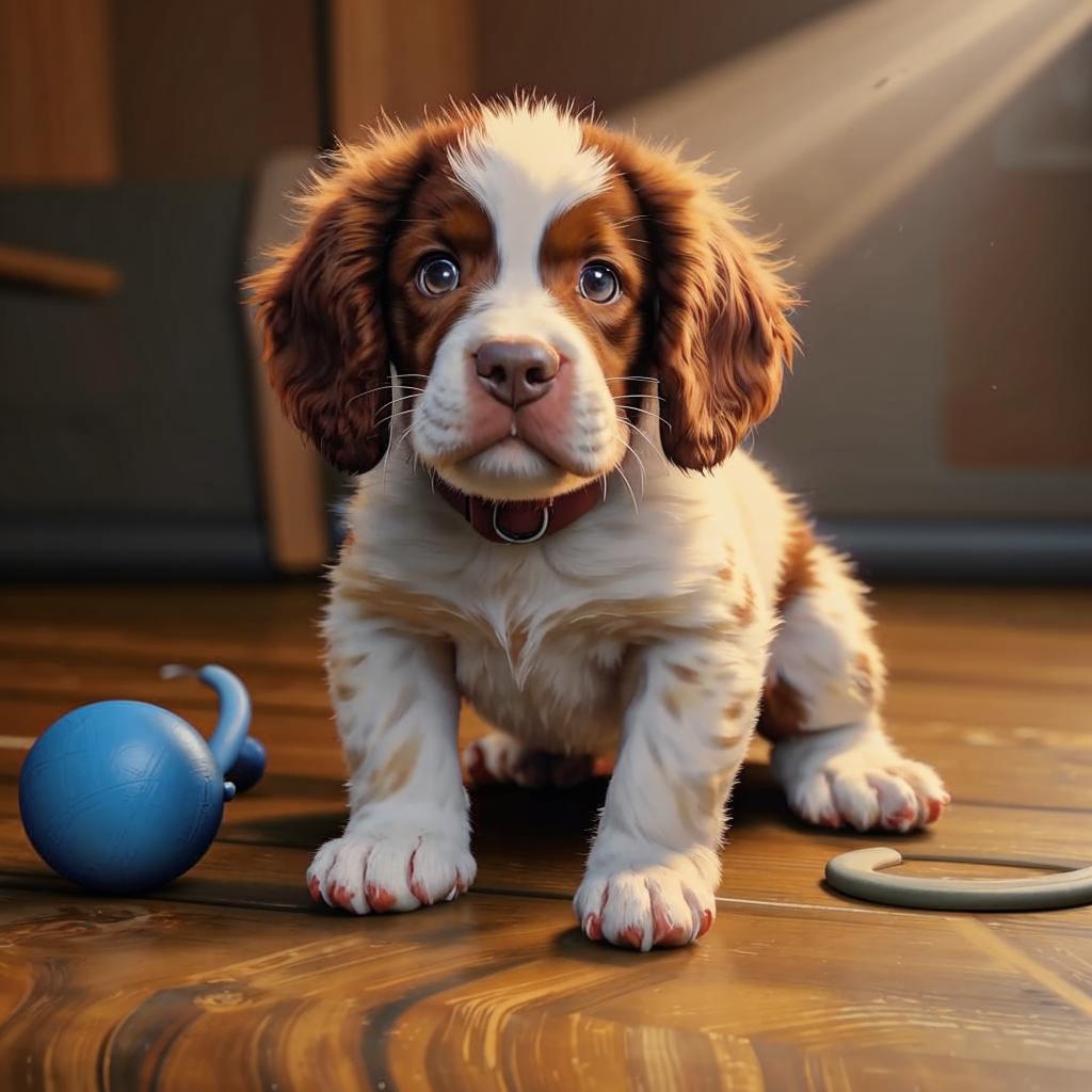 Бретонский эпаньоль Воспитание и дрессировка