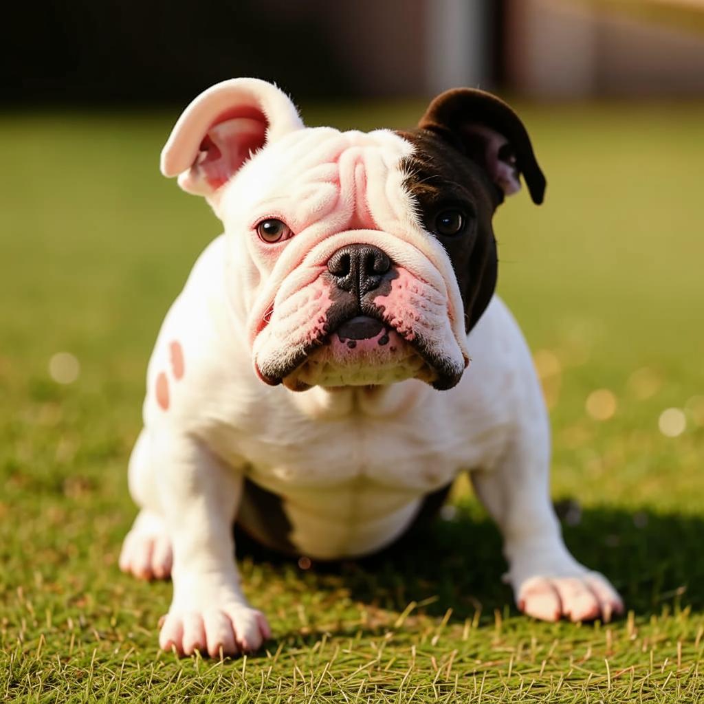 Мини-бультерьер Внешность Минибультерьер