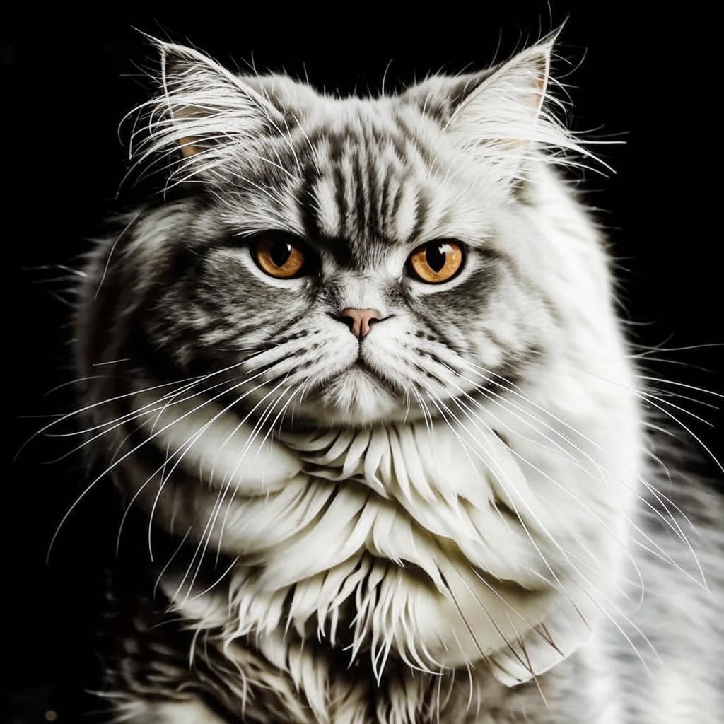 Британская длинношерстная кошка Внешность Британская длинношерстная кошка