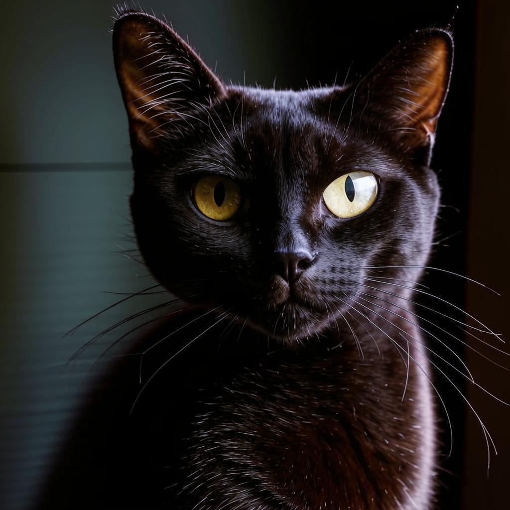 Бомбейская кошка Внешность Бомбейская кошка