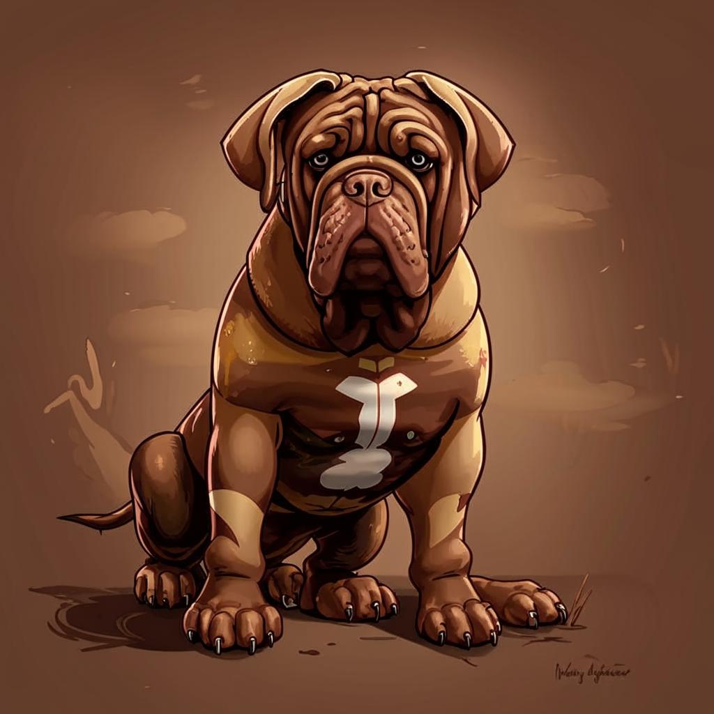 Бордоский дог Характер Бордоский дог