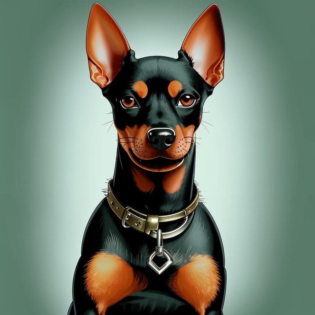 Немецкий пинчер Характер Немецкий пинчер