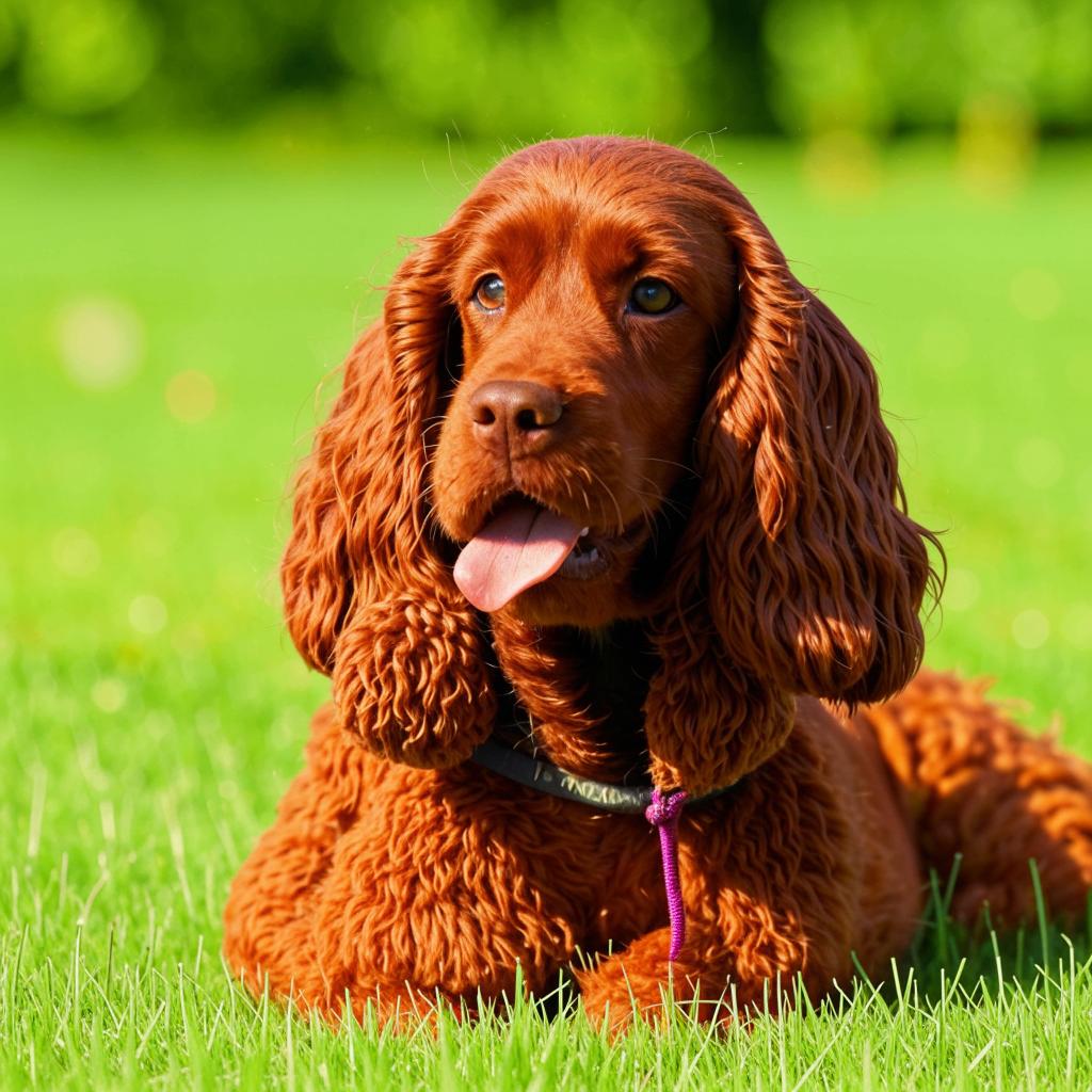 Ирландский водяной спаниель Уход и содержание