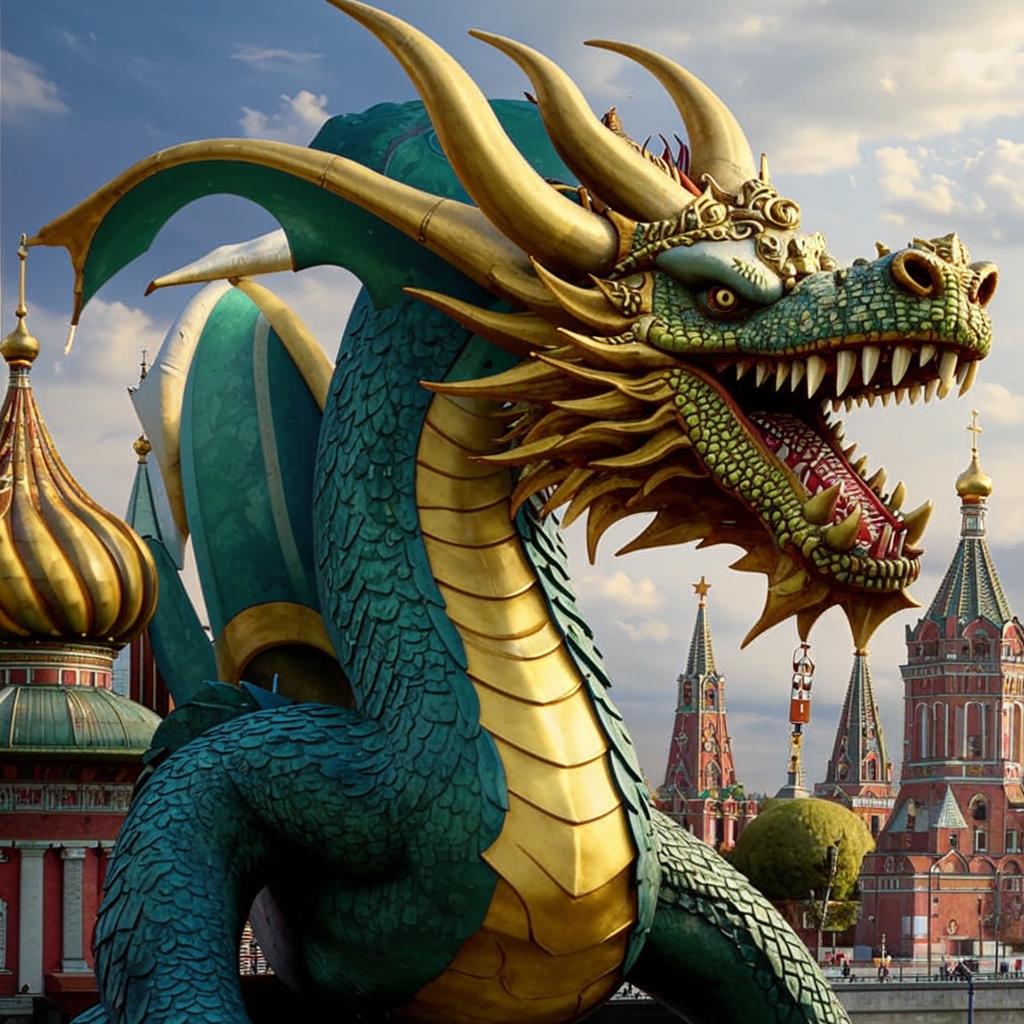 Московский Дракон Внешность Московский Дракон