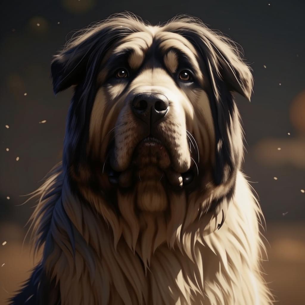 Тибетский мастиф Характер Тибетский мастиф