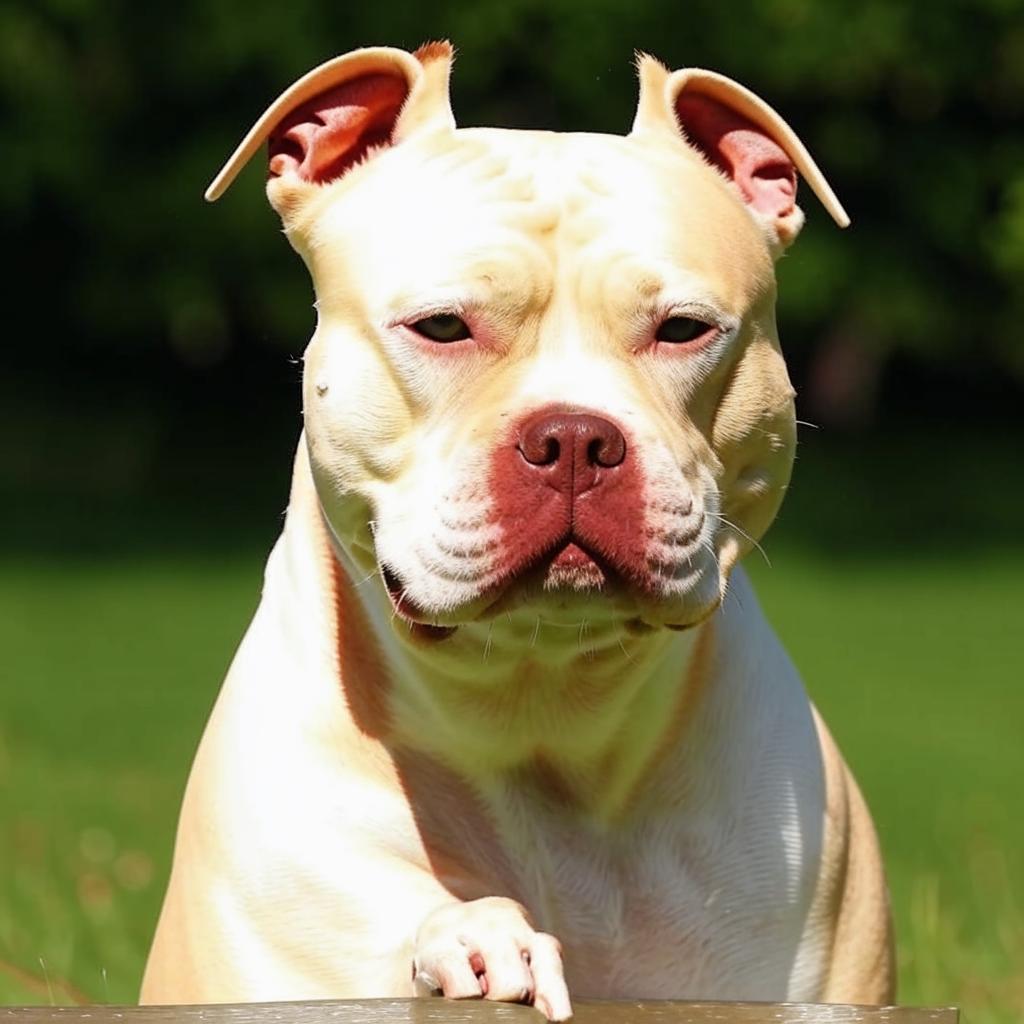 Американский стаффордширский терьер Внешность Американский стаффордширский терьер