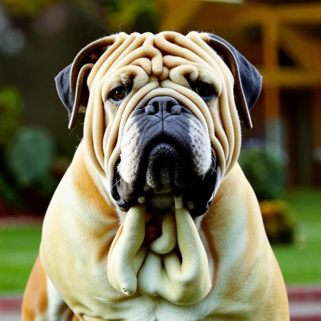 Бульмастиф Внешность Бульмастиф