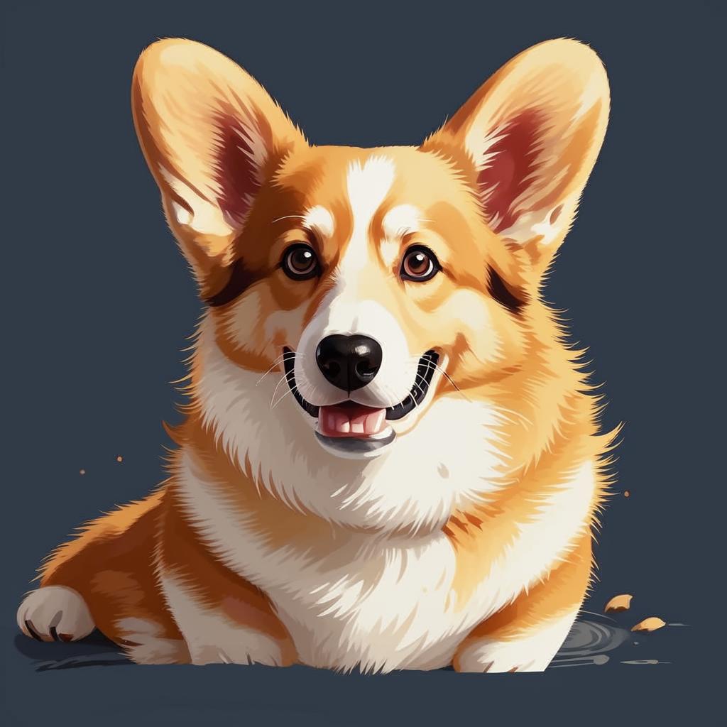 Вельш-корги кардиган