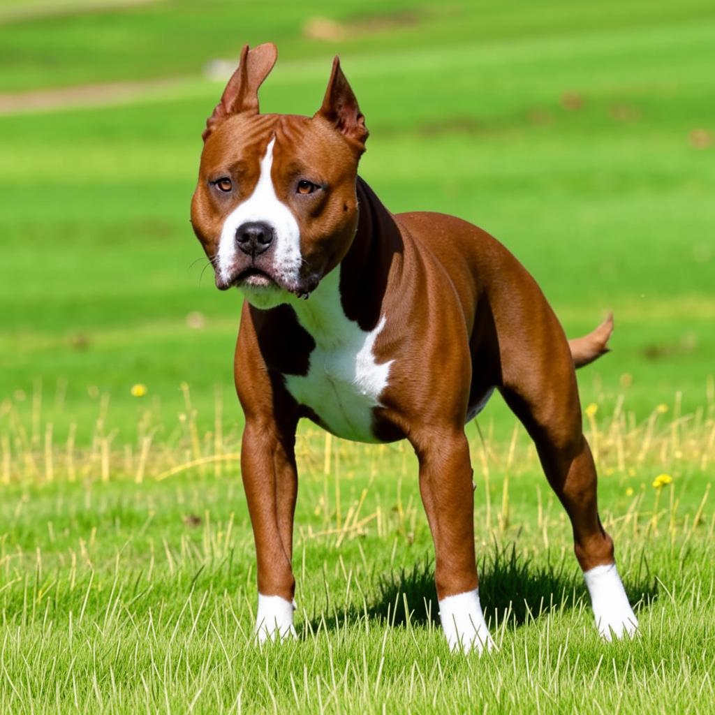 Американский стаффордширский терьер История породы Американский стаффордширский терьер