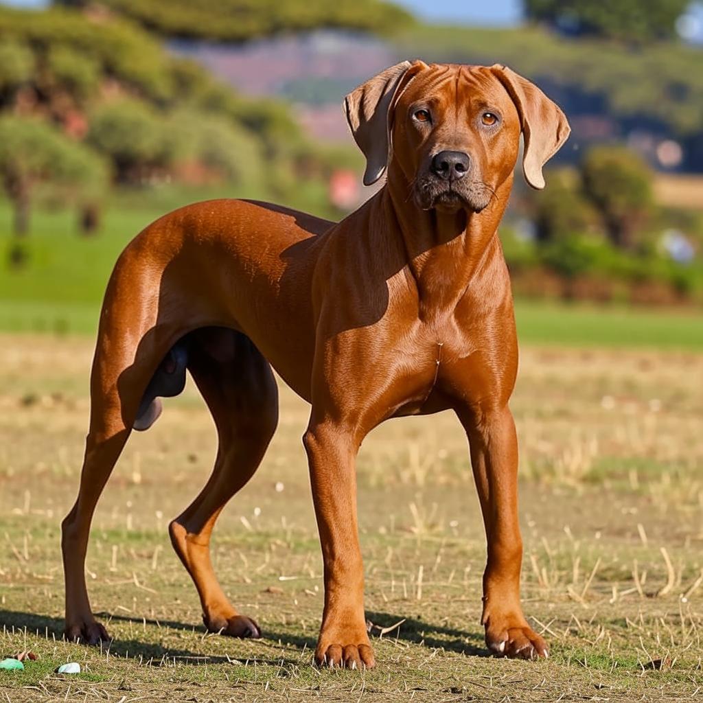 Родезийский риджбек История породы Родезийский риджбек