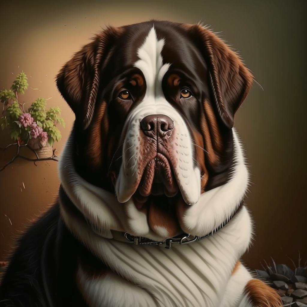 Сенбернар Уход и содержание