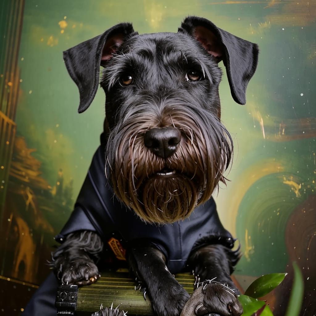 Ризеншнауцер История породы Ризеншнауцер