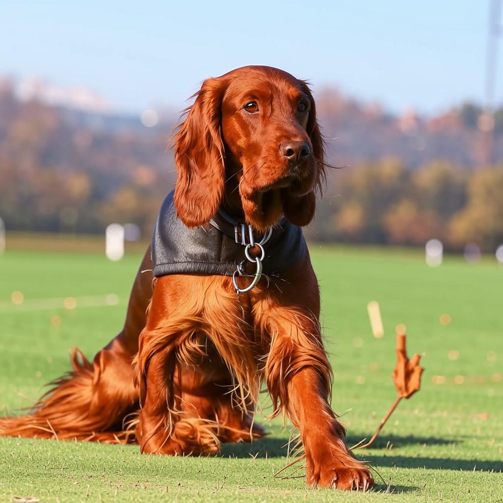 Ирландский сеттер Воспитание и дрессировка