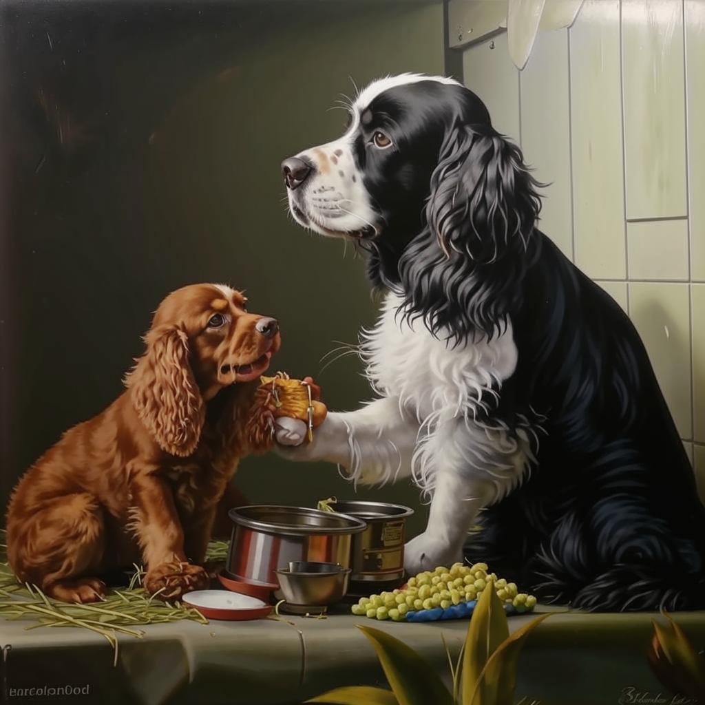 Бретонский эпаньоль Чем кормить