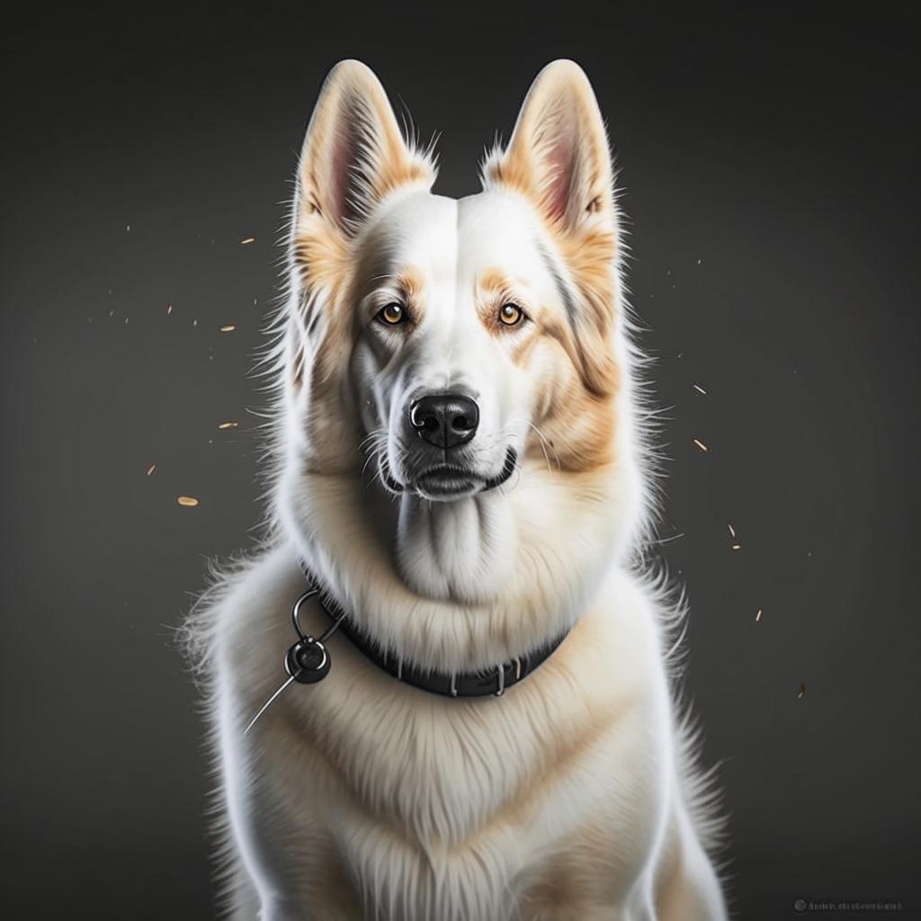 Белая швейцарская овчарка