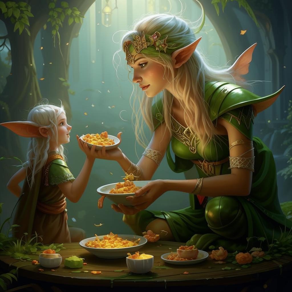 Эльф Чем кормить Эльф