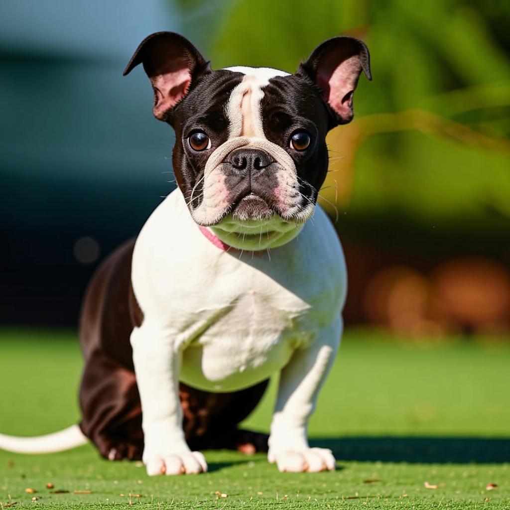 Бостон-терьер Внешность Бостонтерьер