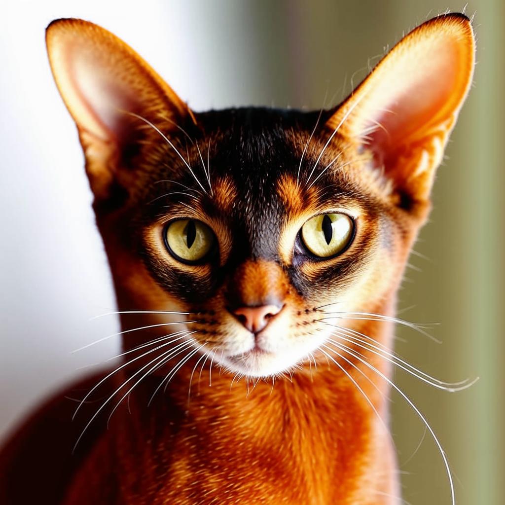 Абиссинская кошка Характеристика породы