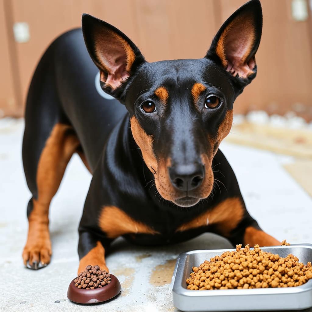 Немецкий пинчер Чем кормить