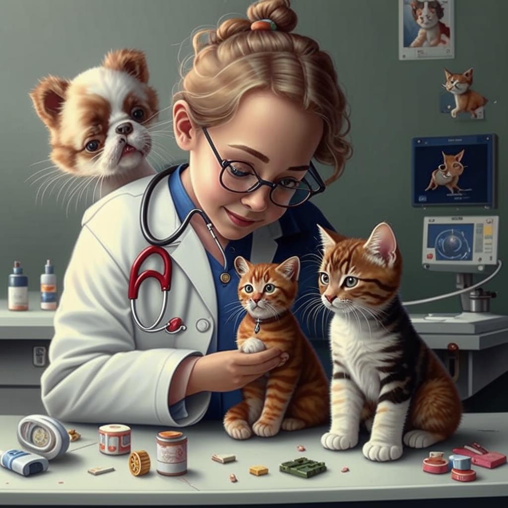 Мифы о ветеринарах: Развеиваем стереотипы Миф 3 Ветеринар  это очень легкая работа Играешь с котятами и щенками весь день