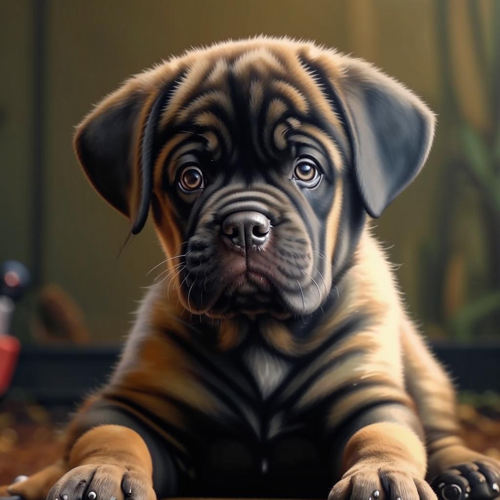 Неаполитанский мастиф Воспитание и дрессировка