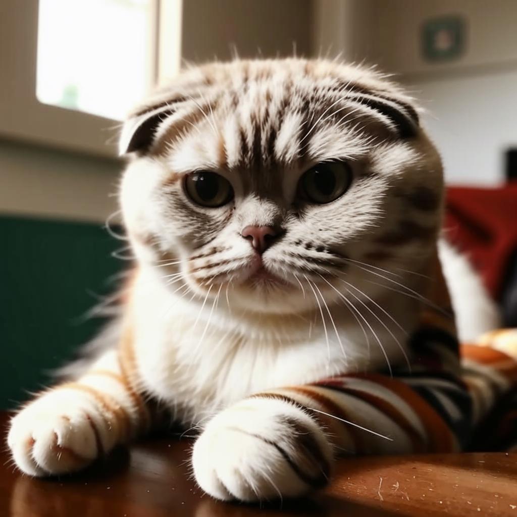 Шотландская вислоухая кошка Уход и содержание