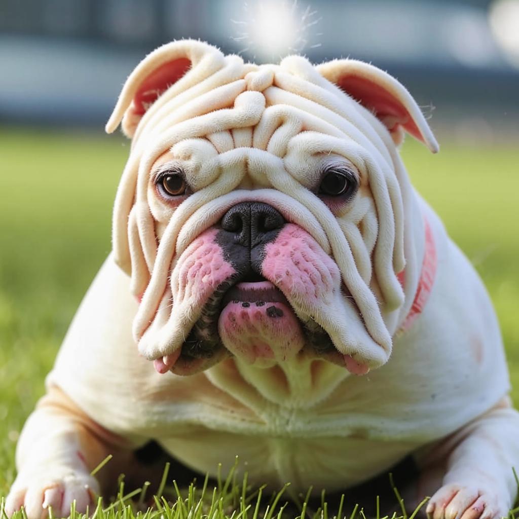 Английский бульдог Внешность Английский бульдог