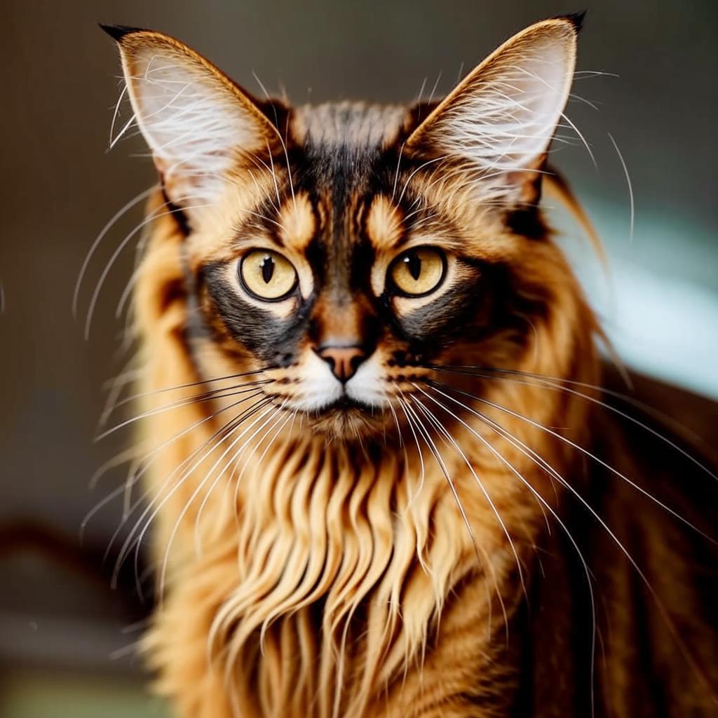 Сомалийская кошка Внешность Сомалийская кошка