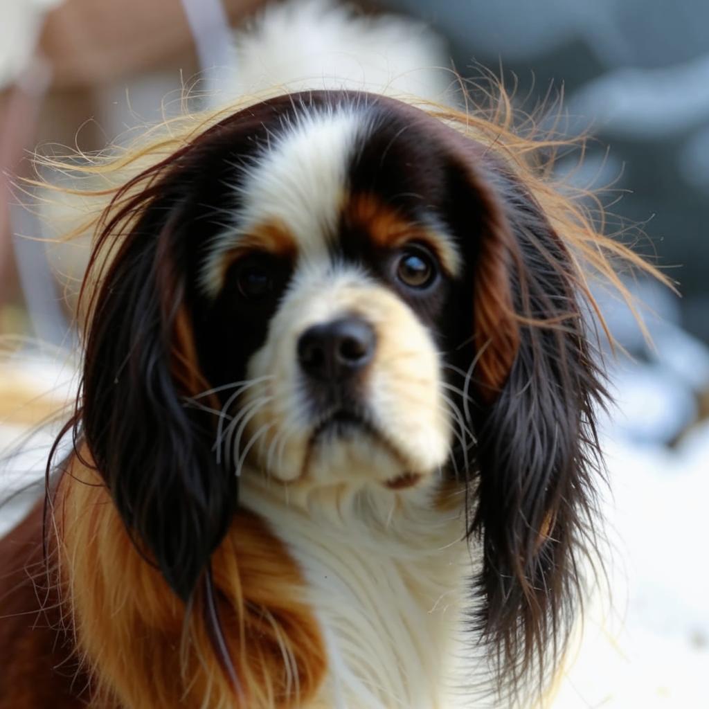 Тибетский спаниель Внешность Тибетский спаниель