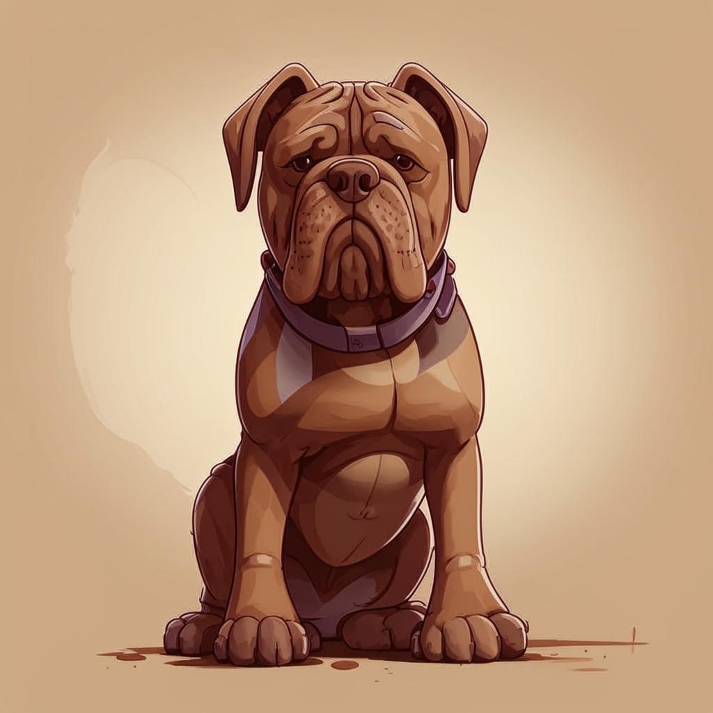 Бордоский дог Характер Бордоский дог