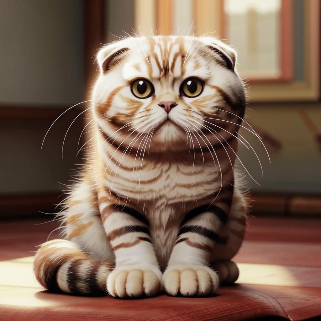 Шотландская вислоухая кошка Характер Шотландская вислоухая кошка