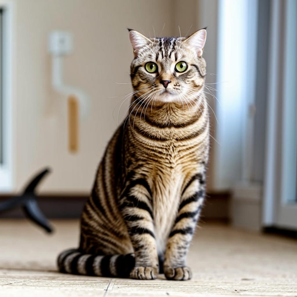 Шотландская прямоухая кошка История породы Шотландская прямоухая кошка