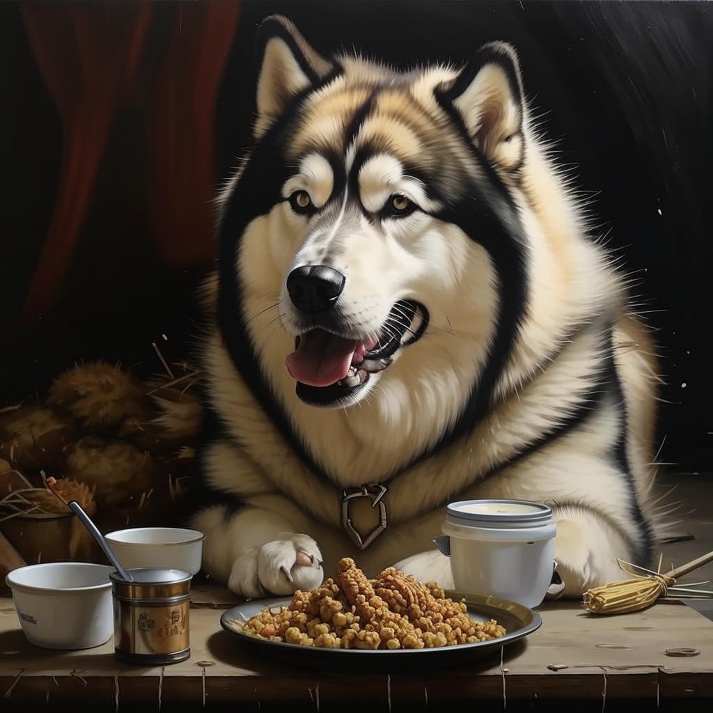 Аляскинский маламут Чем кормить