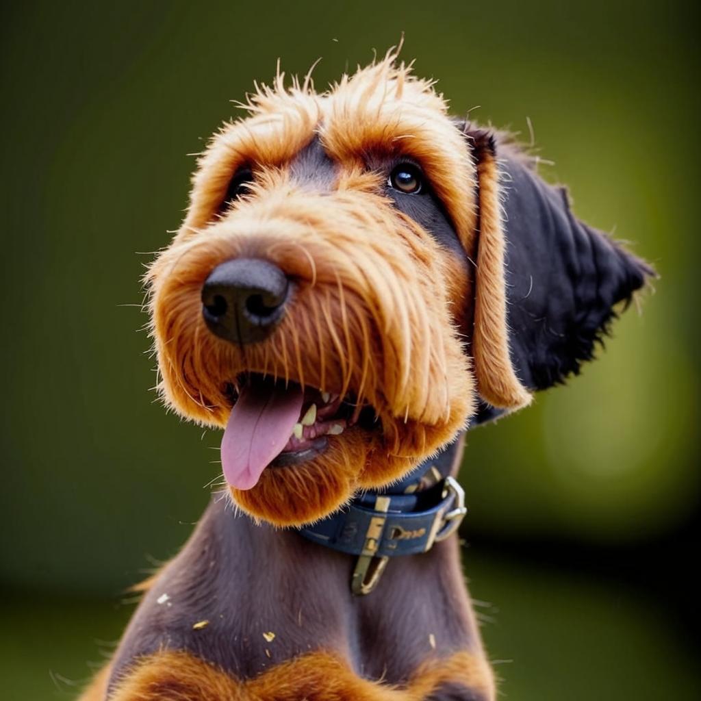 Эрдельтерьер Внешность Эрдельтерьер