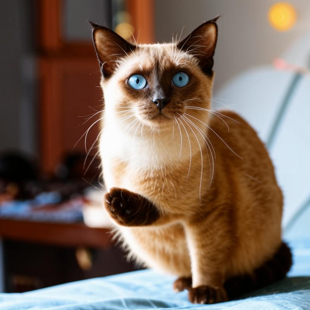 Бирманская кошка Воспитание и дрессировка