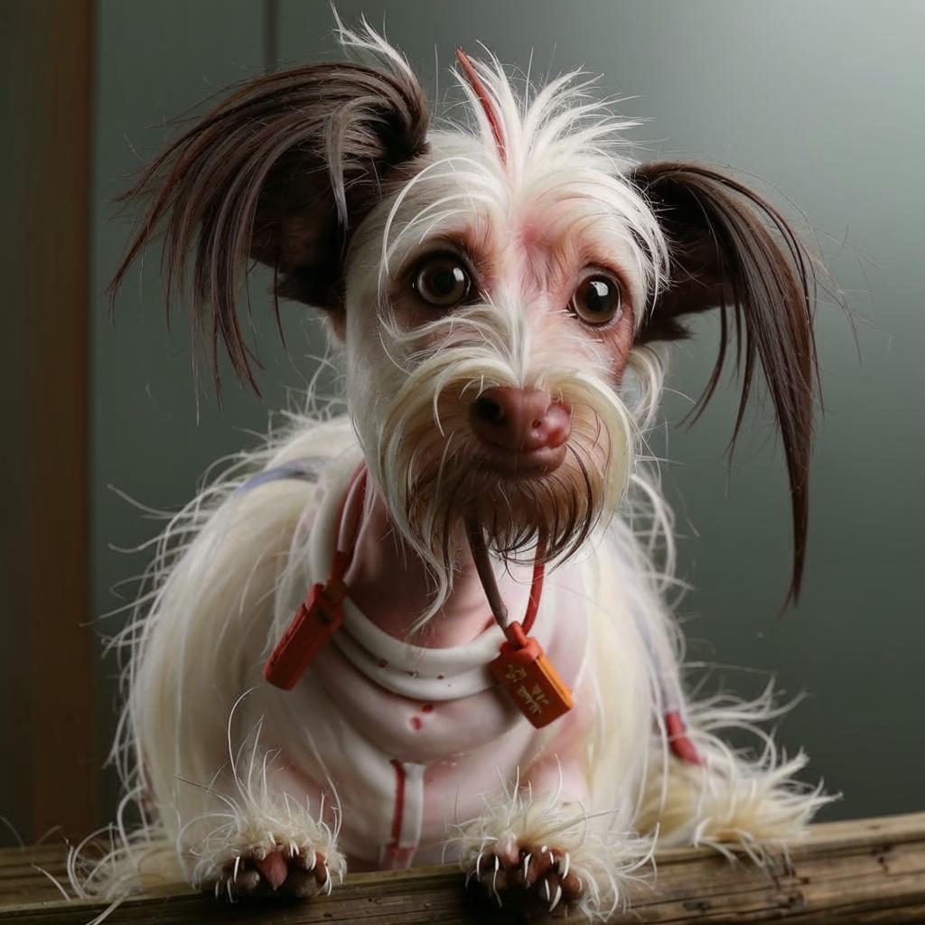 Китайская хохлатая собака Куда обращаться если собака заболела