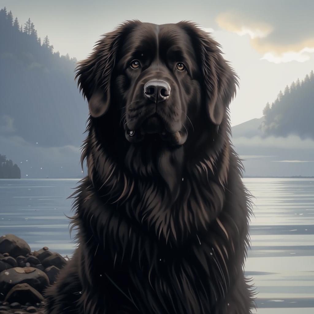 Ньюфаундленд Характер Ньюфаундленд