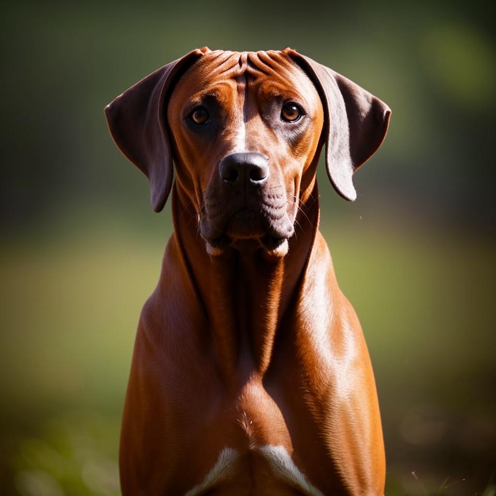 Родезийский риджбек Внешность Родезийский риджбек