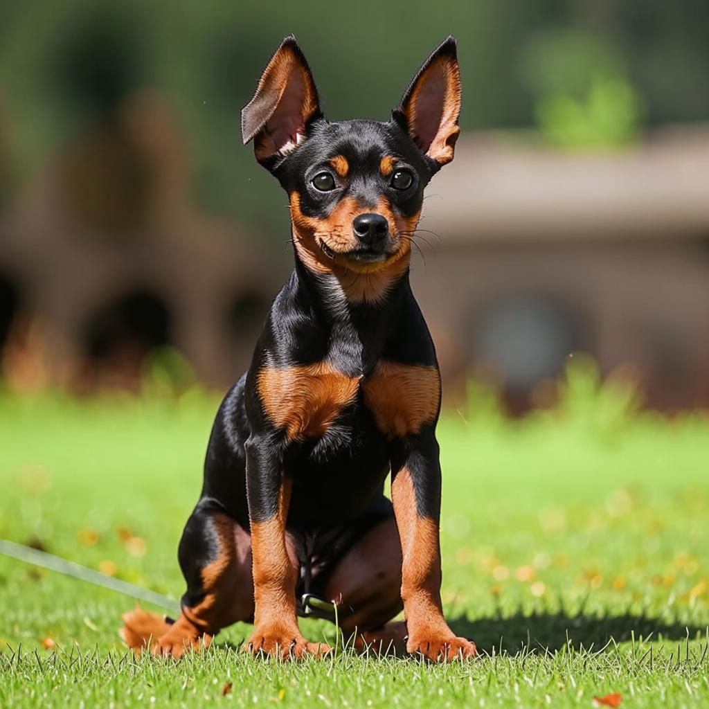 Цвергпинчер Воспитание и дрессировка