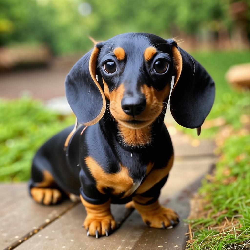 Кроличья такса Внешность Кроличья такса