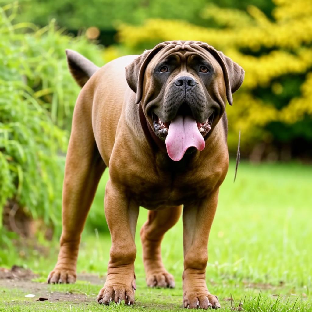 Неаполитанский мастиф Чем кормить