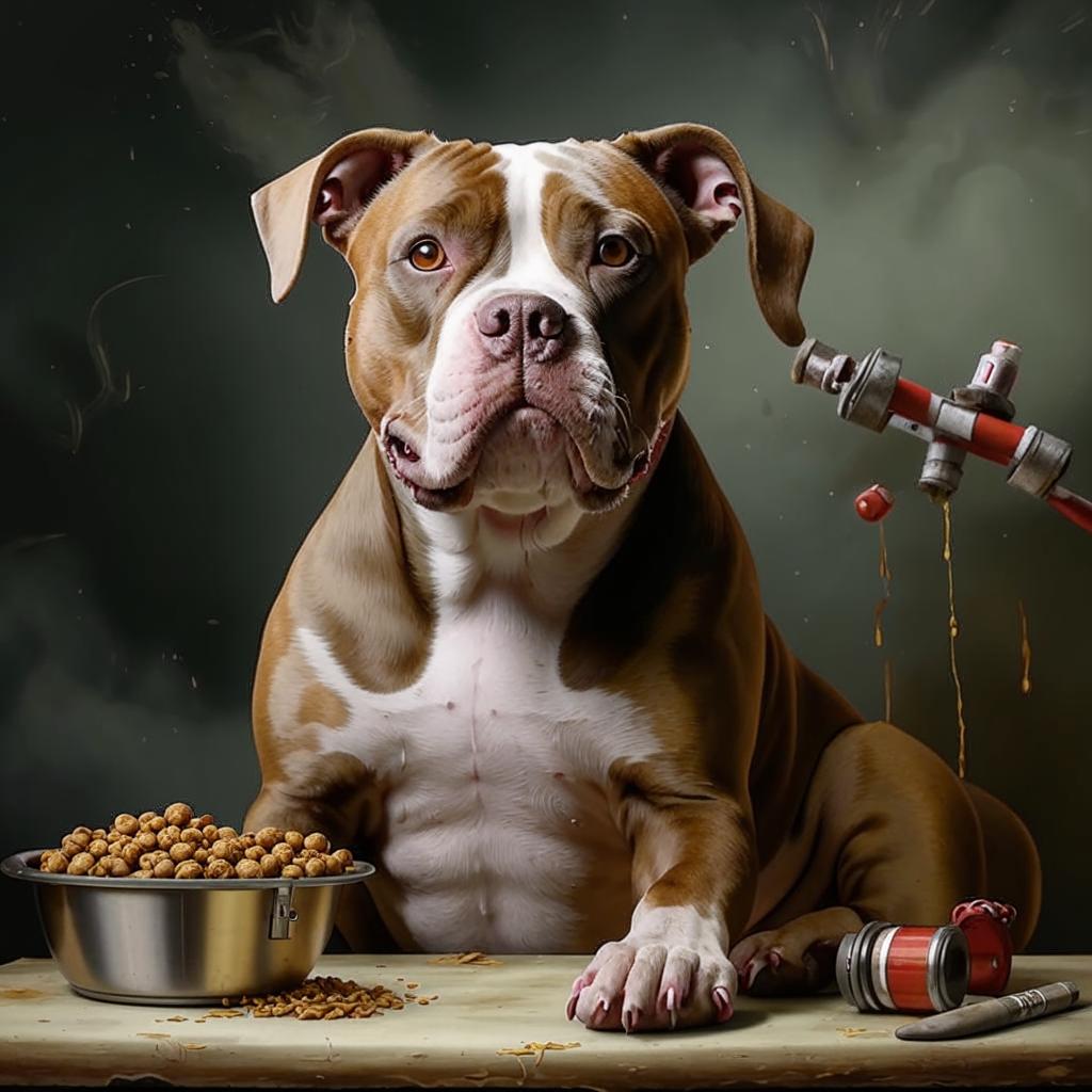 Питбуль Чем кормить