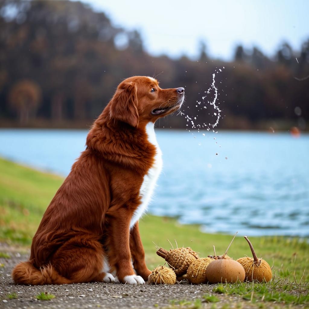 Новошотландский ретривер Чем кормить
