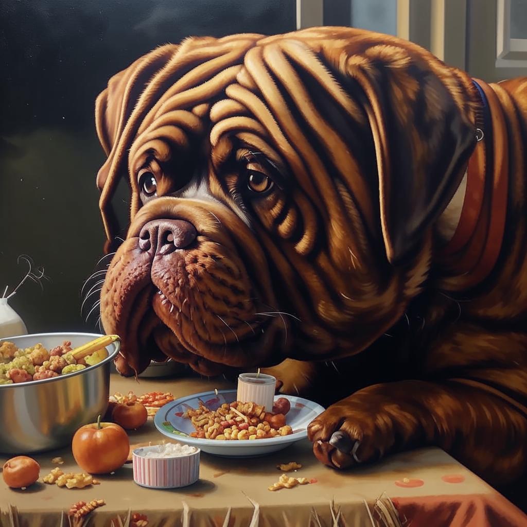 Бордоский дог Чем кормить