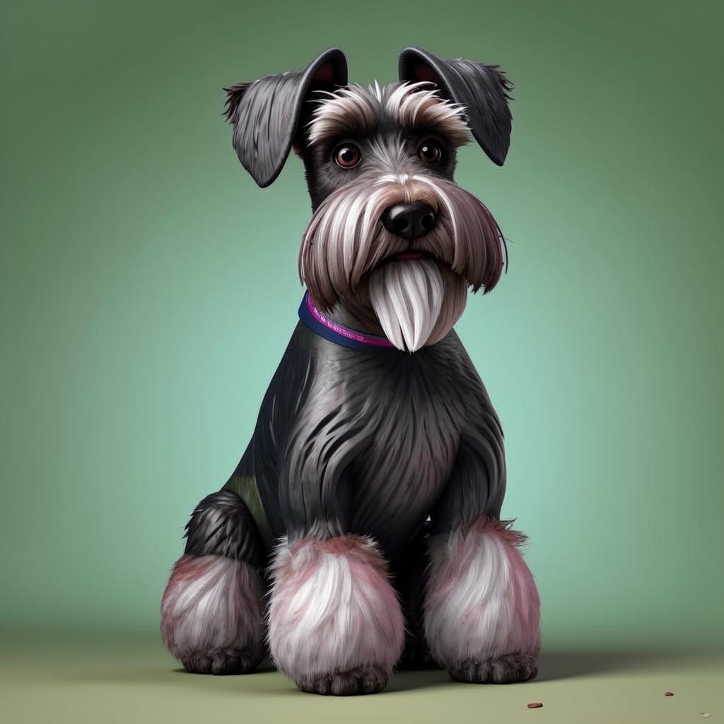 Цвергшнауцер Уход и содержание