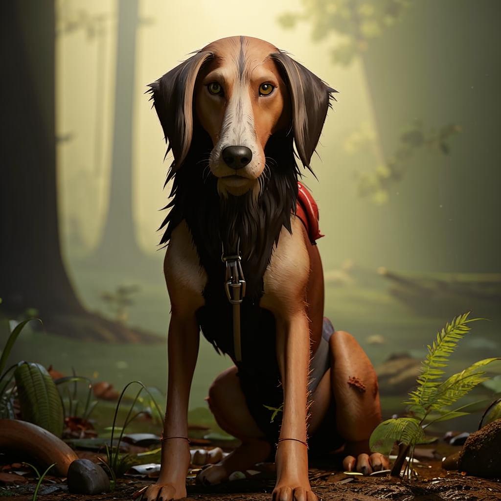 Дирхаунд Характер Дирхаунд