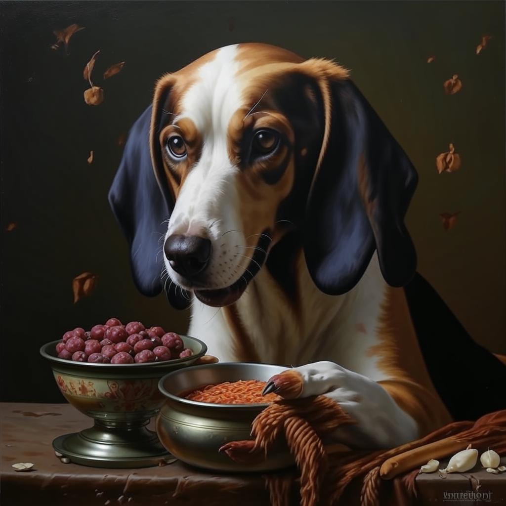 Русская гончая Чем кормить