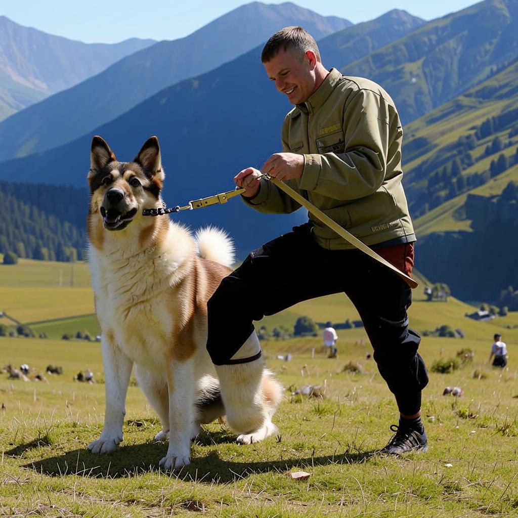 Кавказская овчарка Воспитание и дрессировка