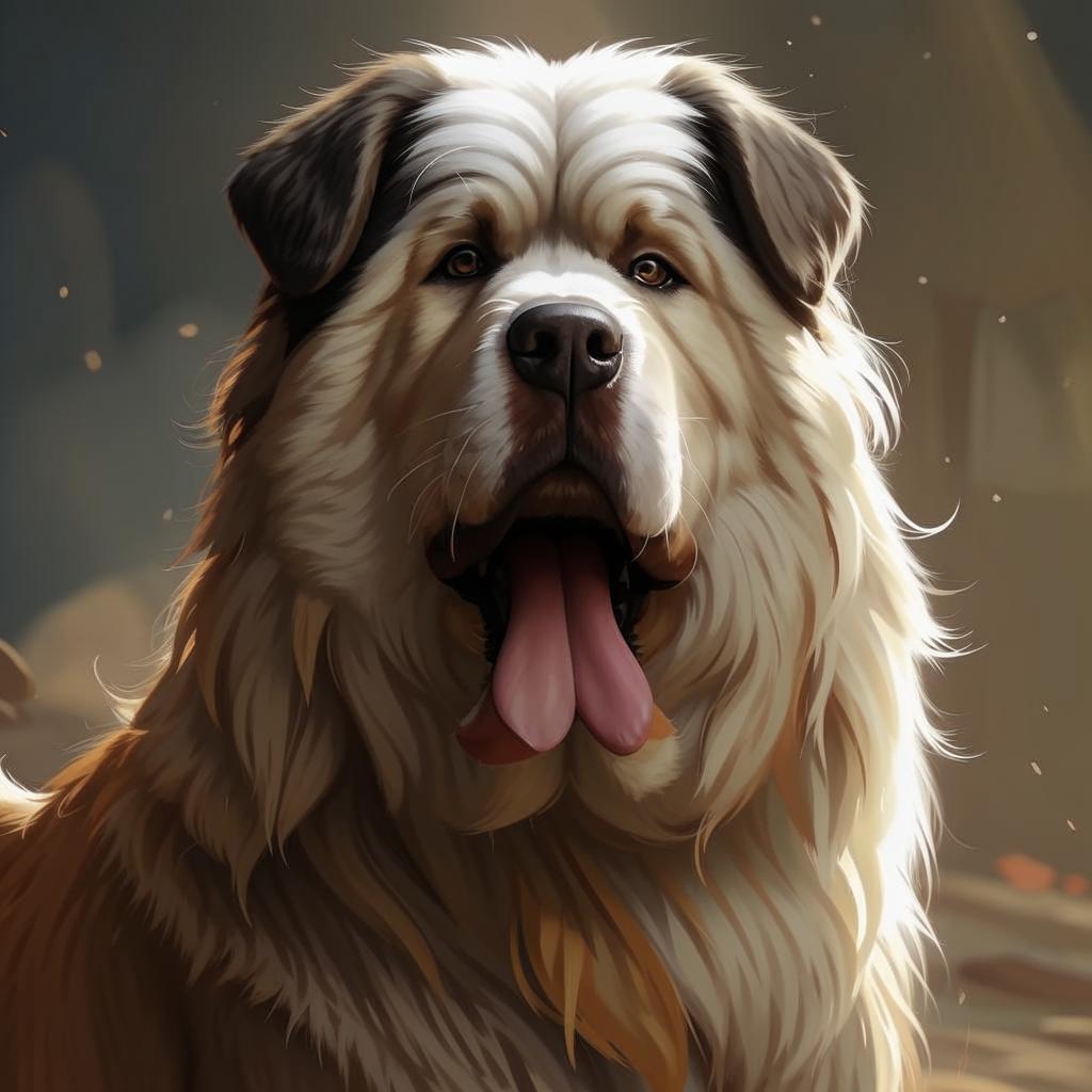 Тибетский мастиф Характер Тибетский мастиф